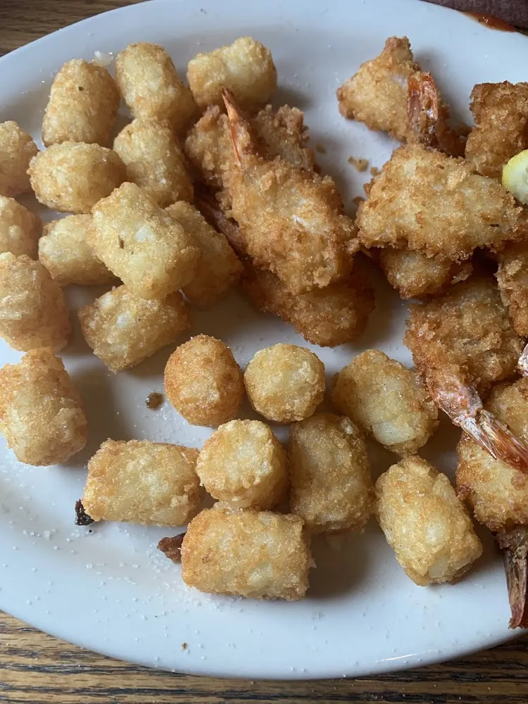 Shrimp and Tater Tots